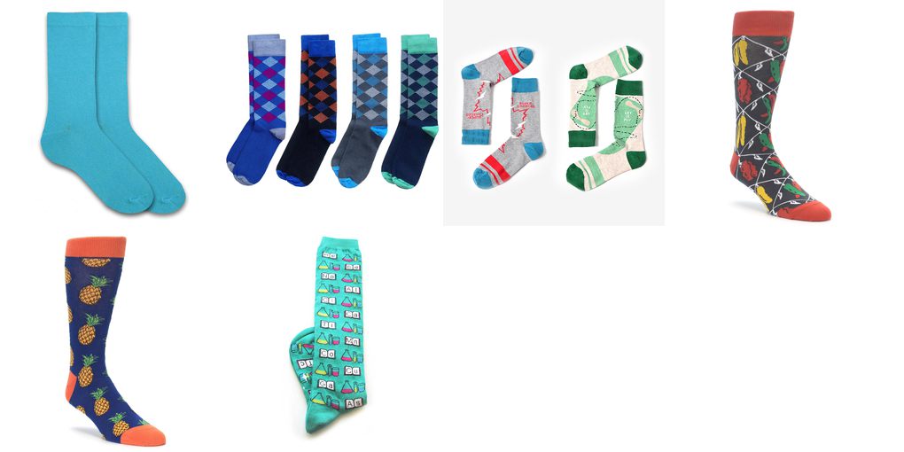 personalized dress socks